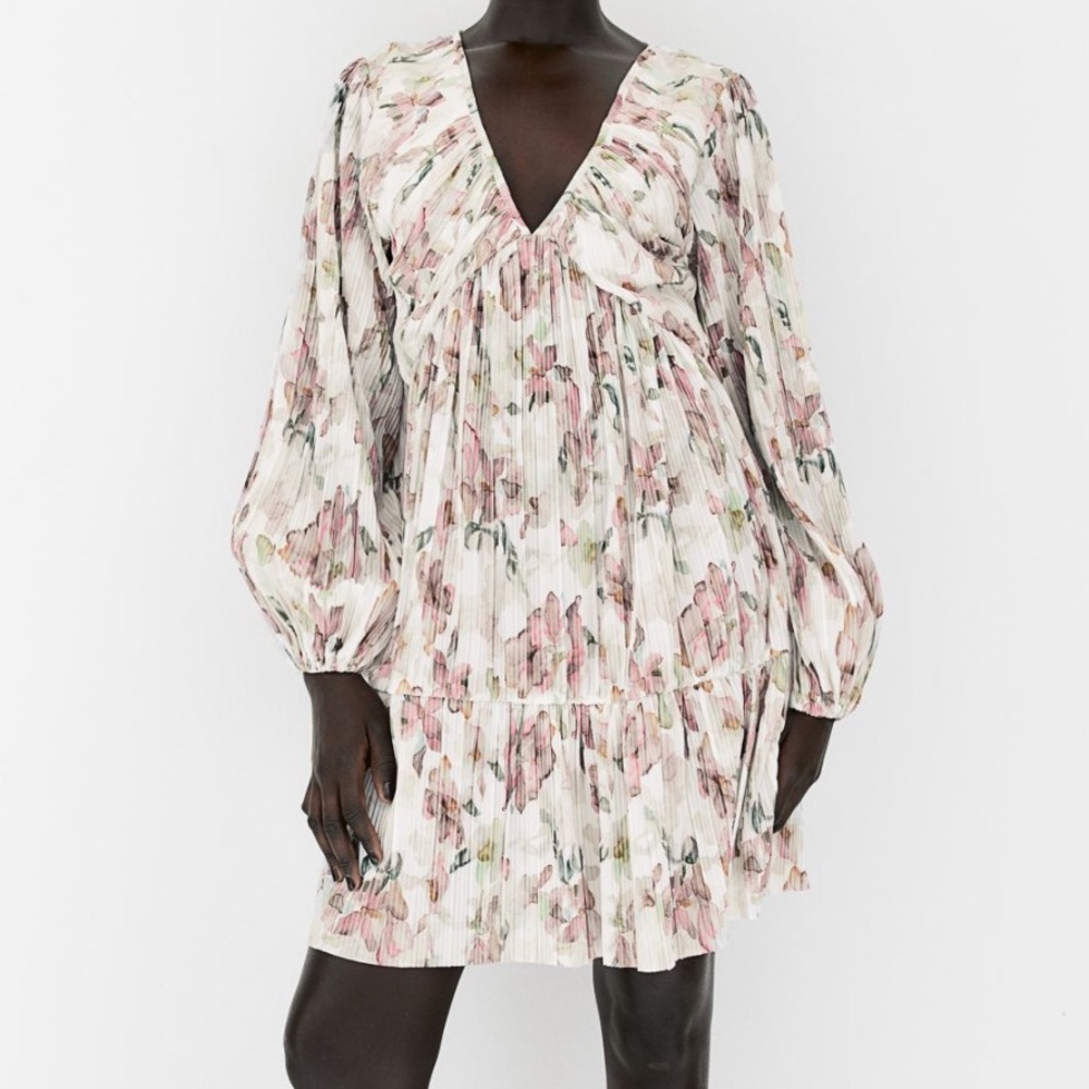 Pretty pink summer dress